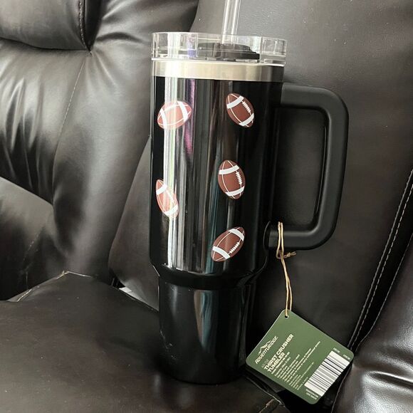 Adventuridge Thirst Crusher Tumbler Football 40 oz - Picture 3 of 8